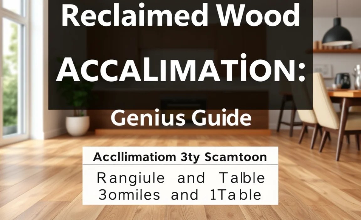 Acclimation Schedule Example and Table