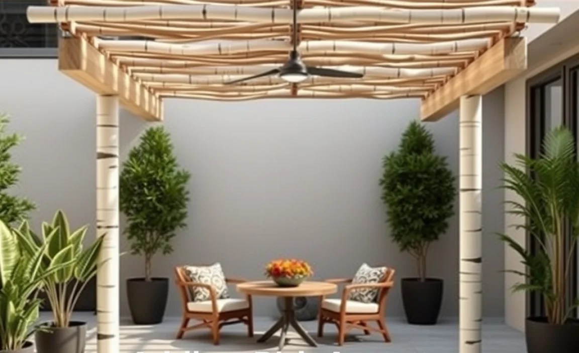 Adding Birch Accents to Existing Structures