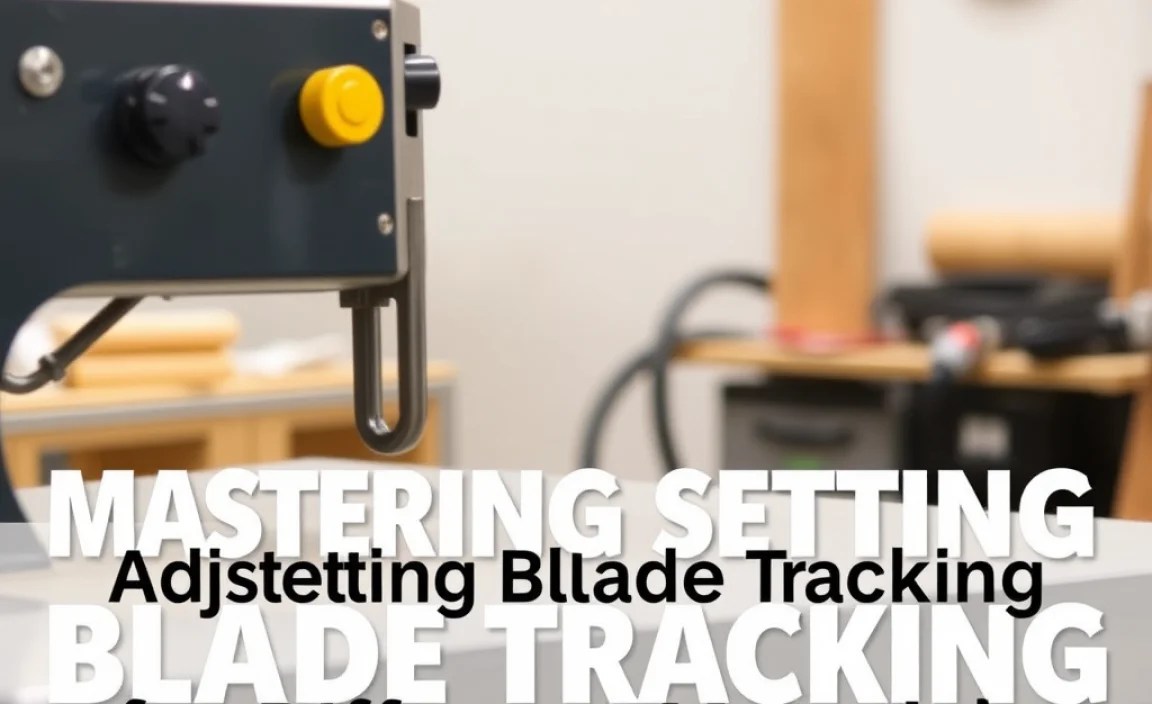 Adjusting Blade Tracking for Different Materials
