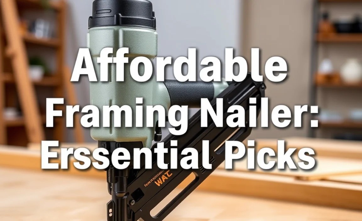 Affordable Pneumatic Framing Nailer: Essential Picks