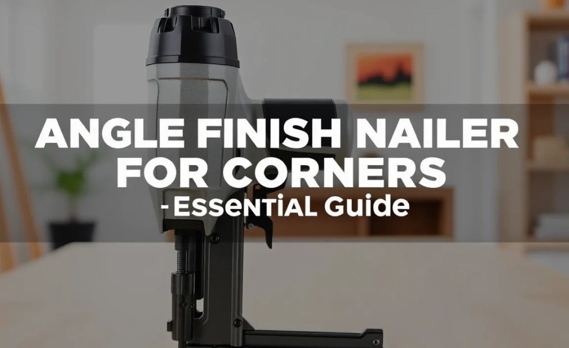 Angle Finish Nailer For Corners: Essential Guide