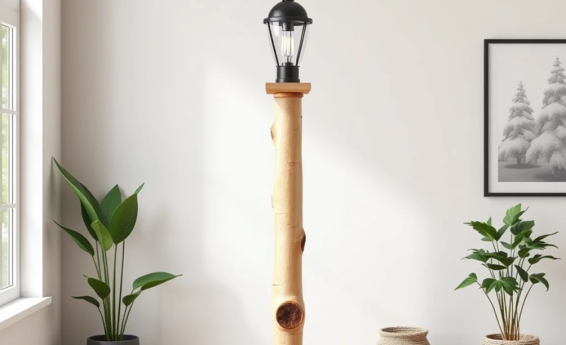 Assembling the Lamp Post Structure