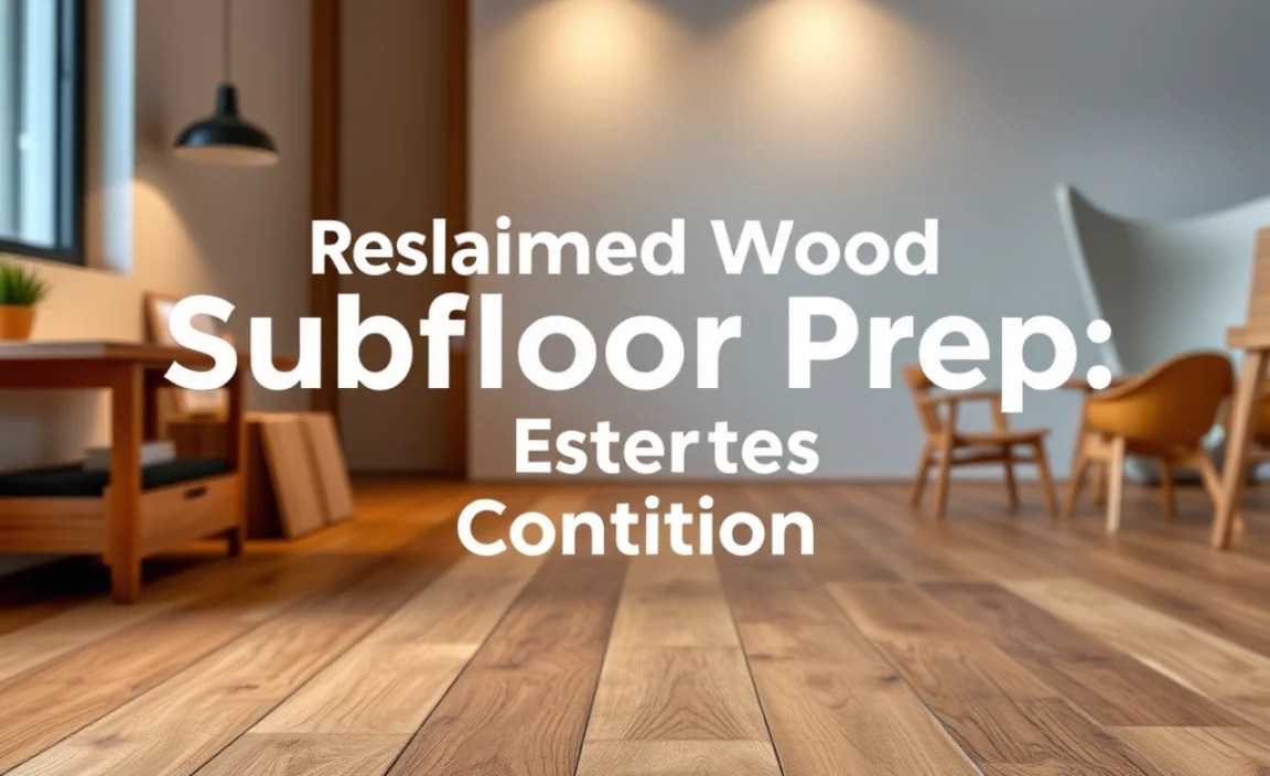 Assessing Your Subfloor Condition