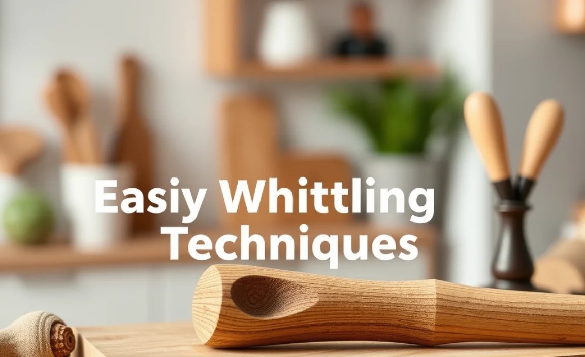 Basic Whittling Techniques