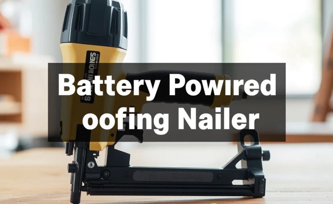 Battery Powered Roofing Nailer: Essential Guide