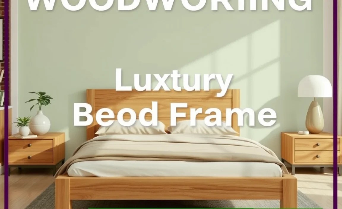 Beginner-Friendly Luxury Bed Frame Design Plan