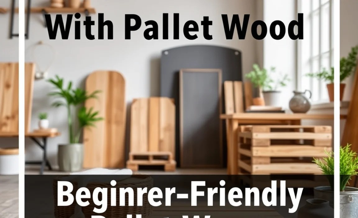 Beginner-Friendly Pallet Wood Projects
