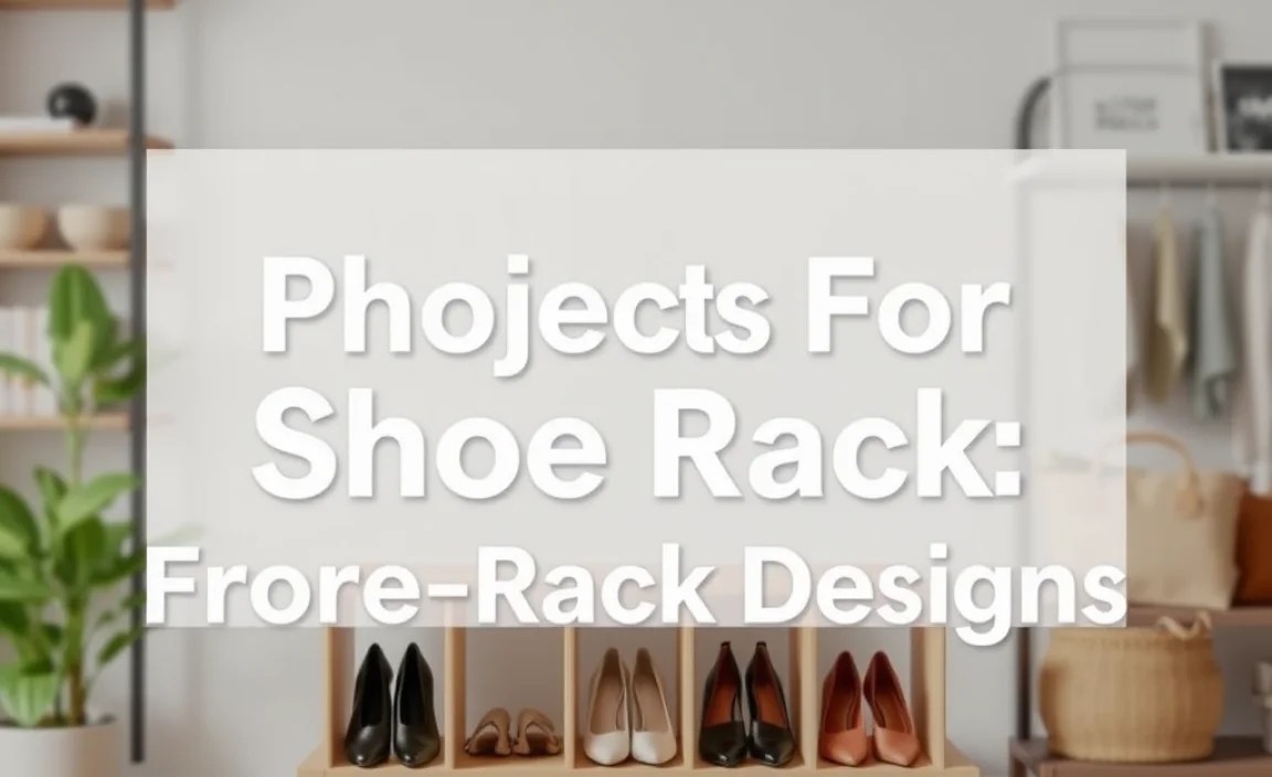 Beginner-Friendly Shoe Rack Designs
