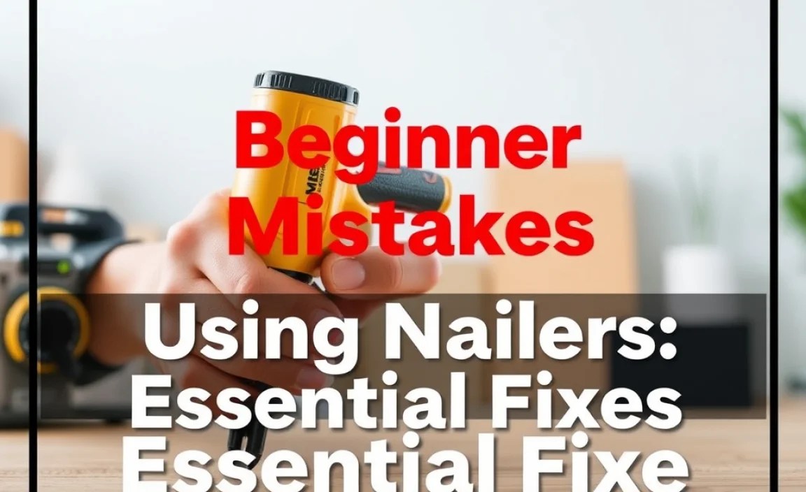 Beginner Mistakes Using Nailers: Essential Fixes