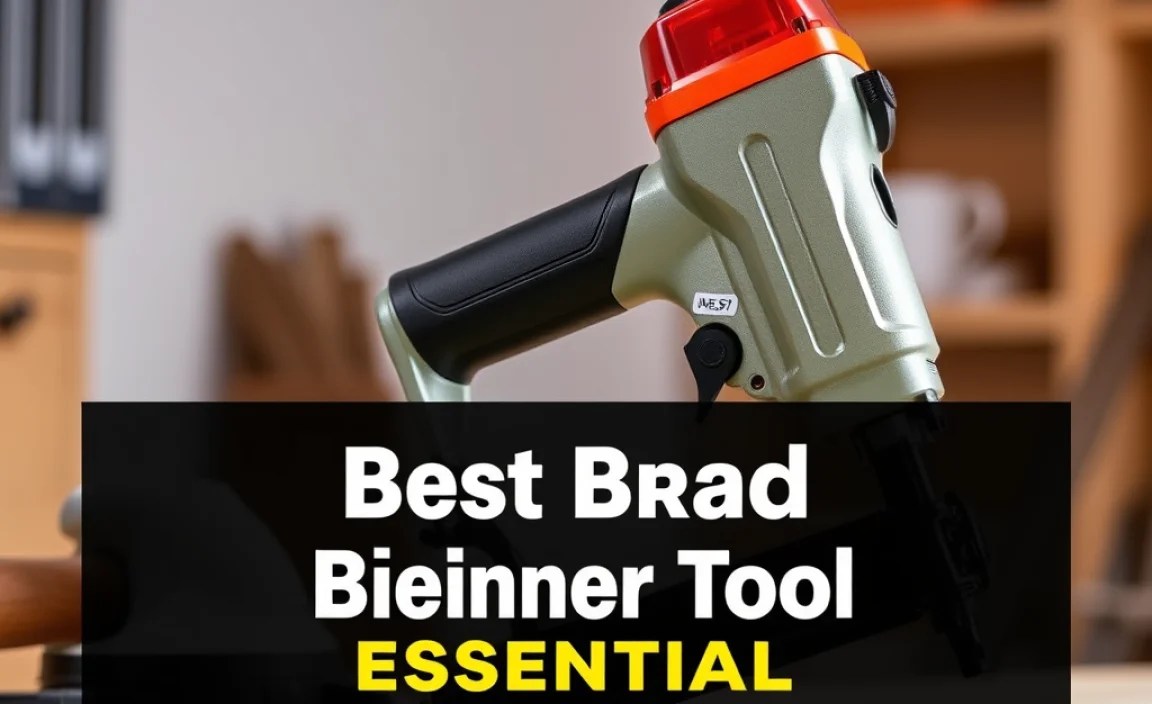 Best Brad Nailer: Essential Beginner Tool