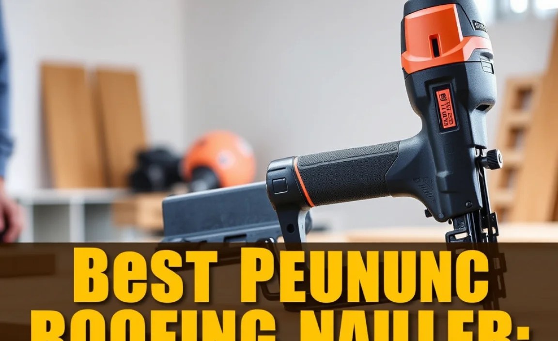 Best Pneumatic Roofing Nailer: Essential Guide