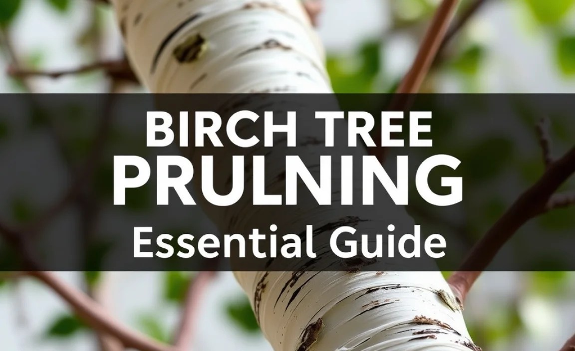 Birch Tree Pruning Safety: Essential Guide