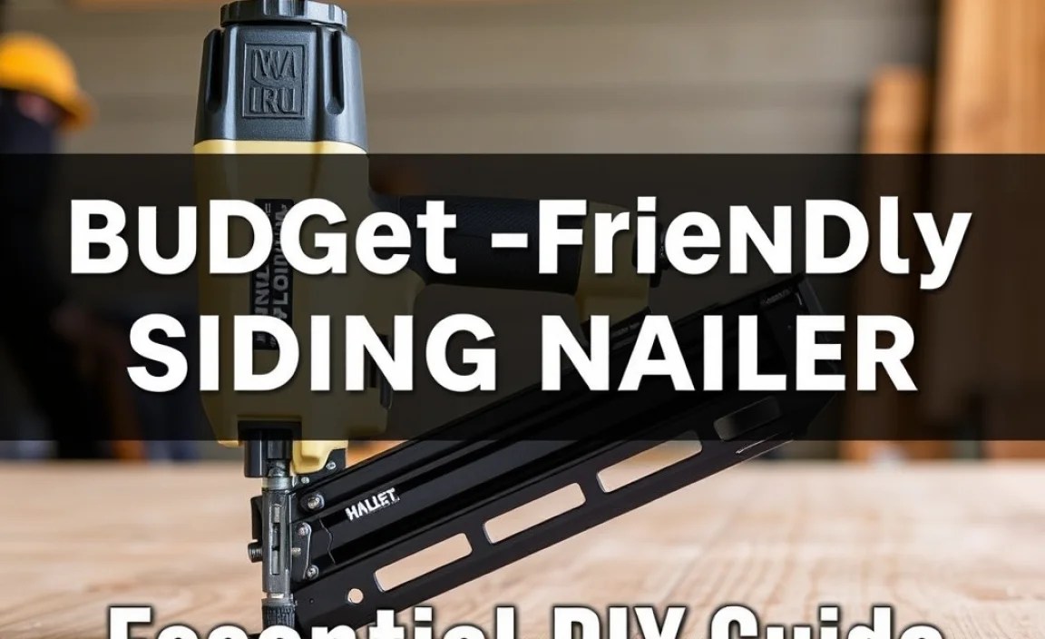Budget Friendly Siding Nailer: Essential DIY Guide