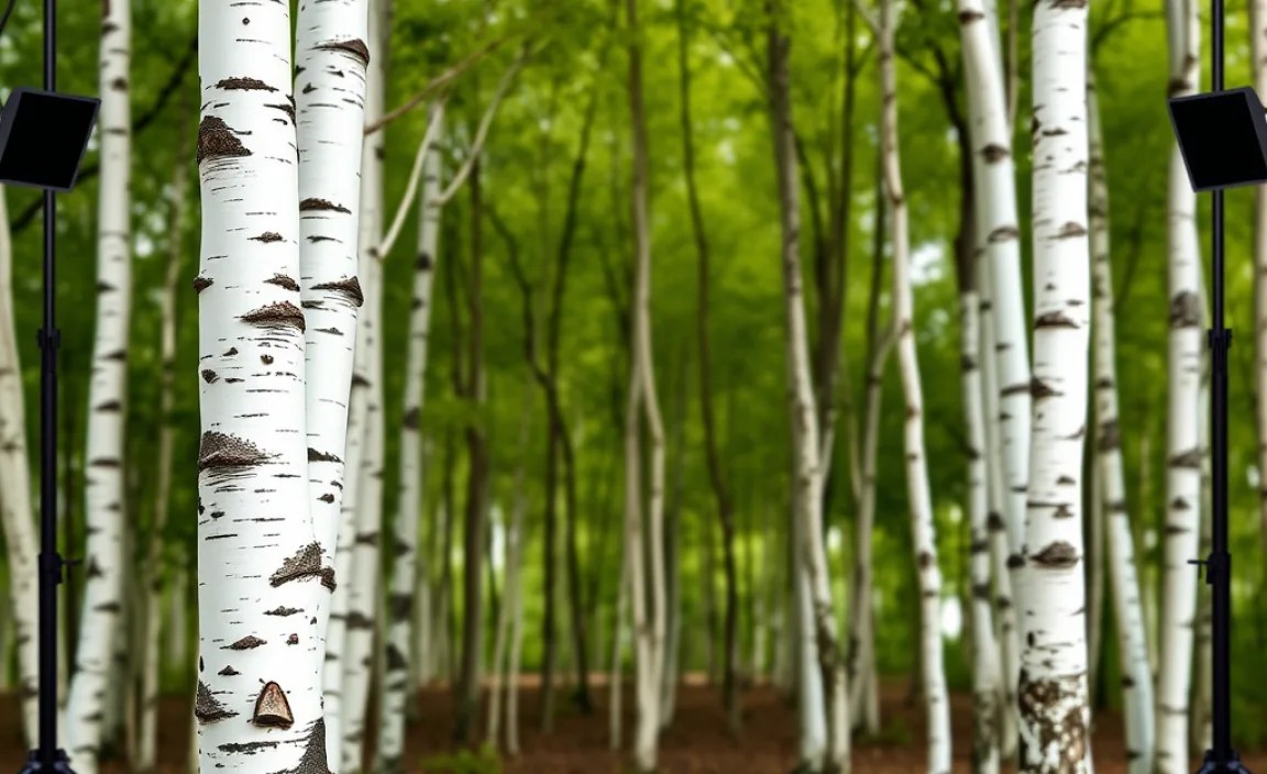 Caring for Your Birch Forest Backdrop