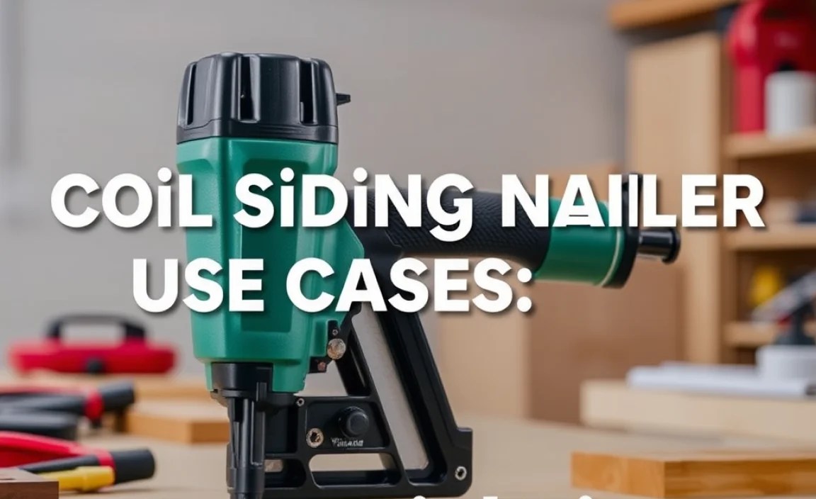 Coil Siding Nailer Use Cases: Essential Tips
