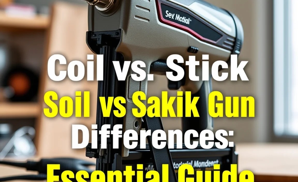 Coil vs Stick Nail Gun Differences: Essential Guide