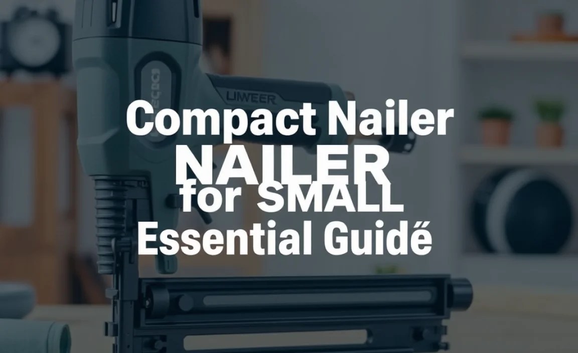 Compact Nailer for Small Projects: Essential Guide