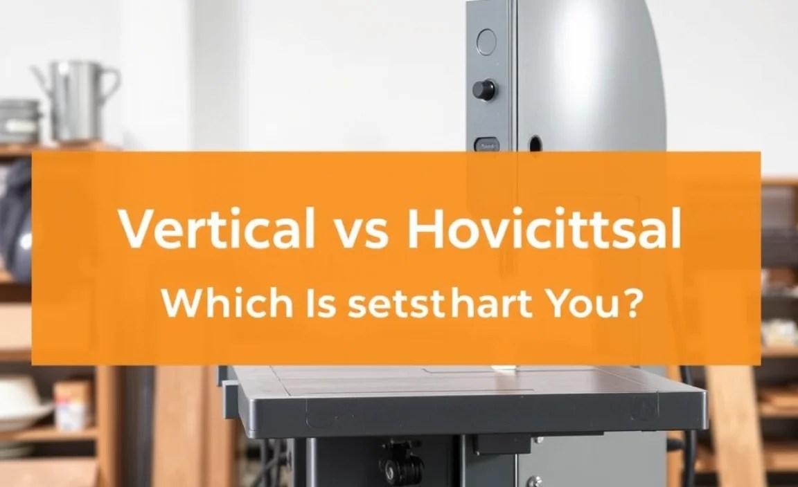 Comparative Analysis: Vertical vs Horizontal Bandsaw