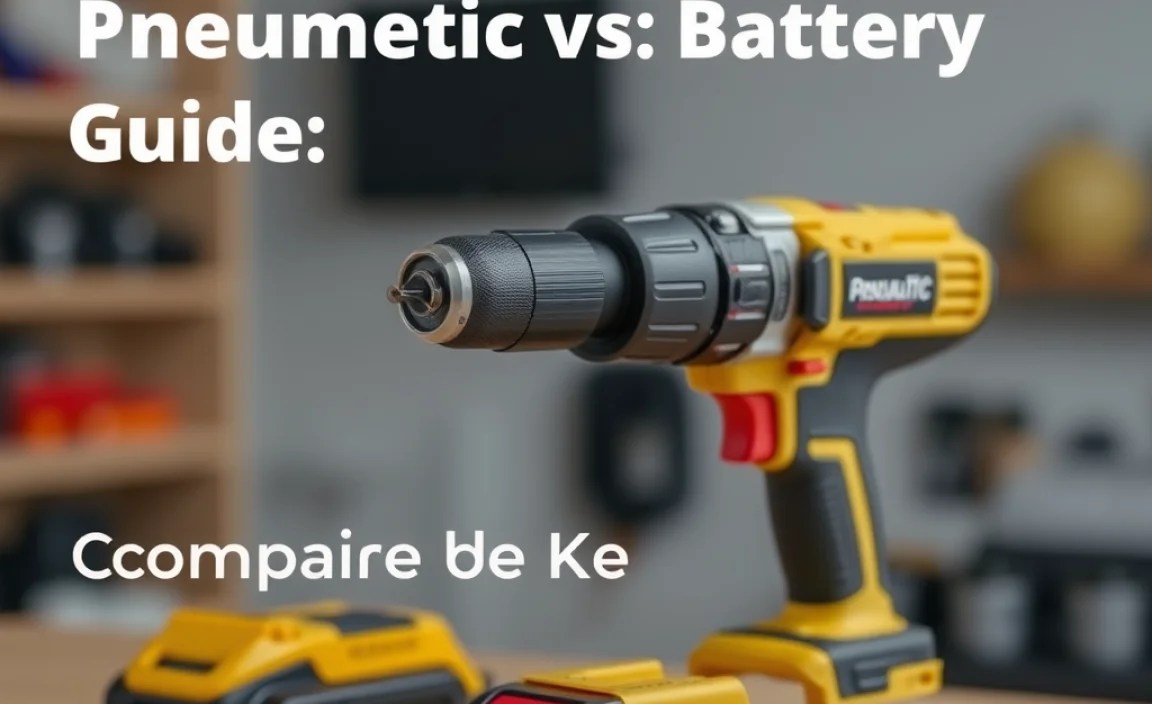 Comparing Key Features: Pneumatic vs. Battery