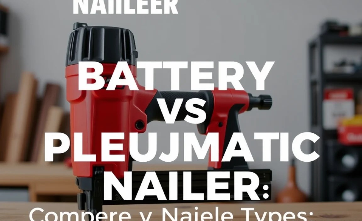 Comparing Nailer Types: A Deeper Dive