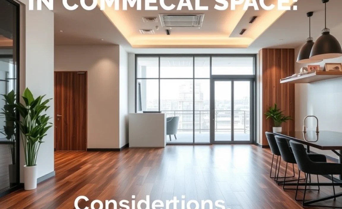 Considerations for Commercial Installation