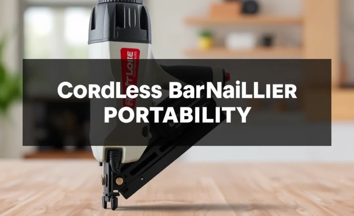 Cordless Brad Nailer Portability: Essential Guide