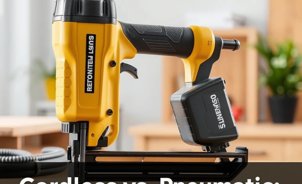 Cordless vs. Pneumatic: Maintenance Differences