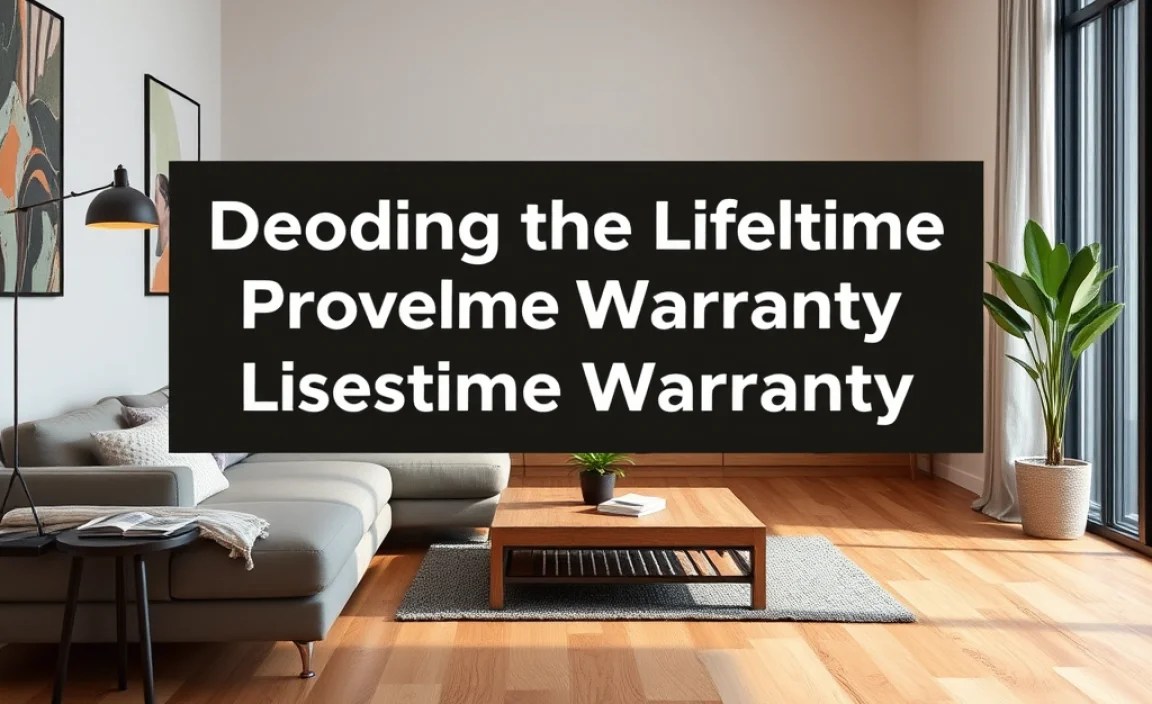 Decoding the Lifetime Warranty: Key Considerations