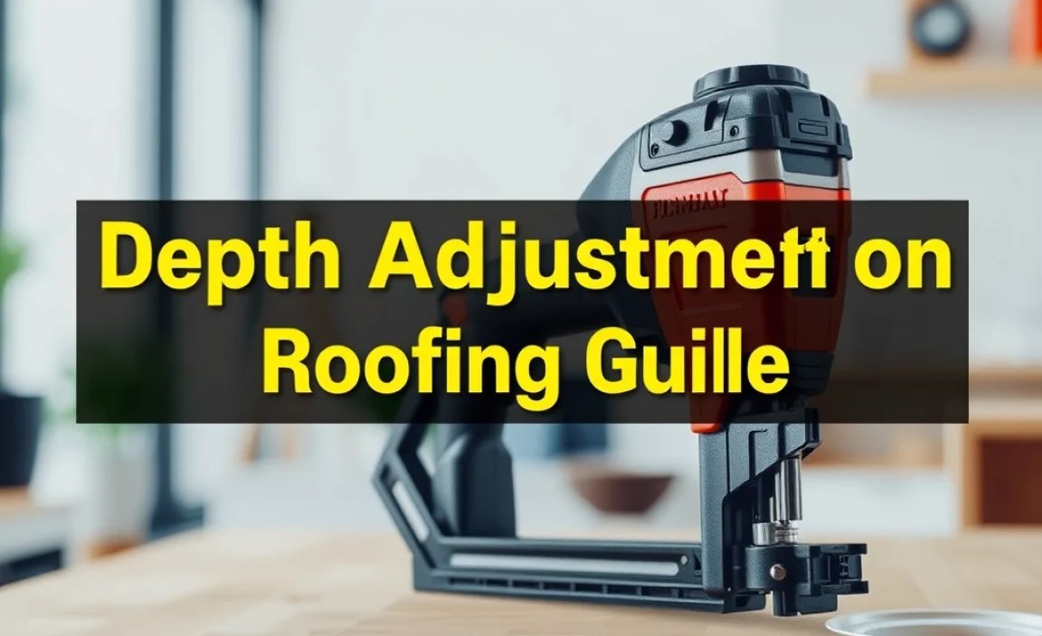 Depth Adjustment on Roofing Nailer: Essential Guide