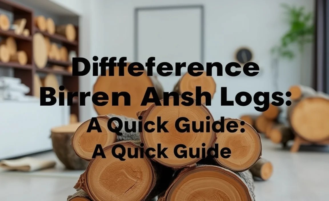 Difference Between Birch And Ash Logs: A Quick Guide