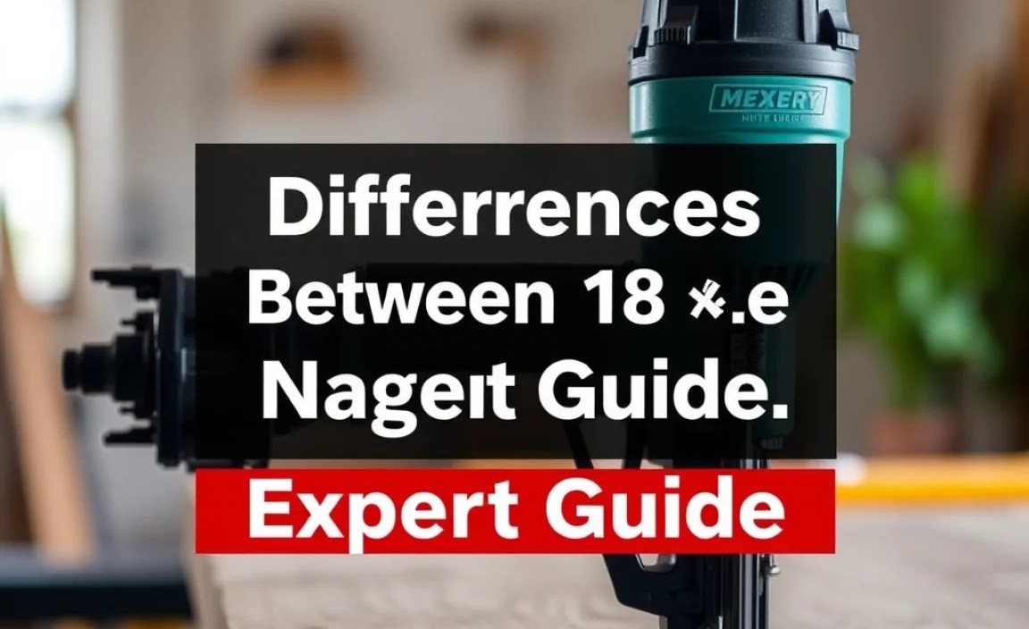 Differences Between 18 & 16 Gauge Nailers: Expert Guide