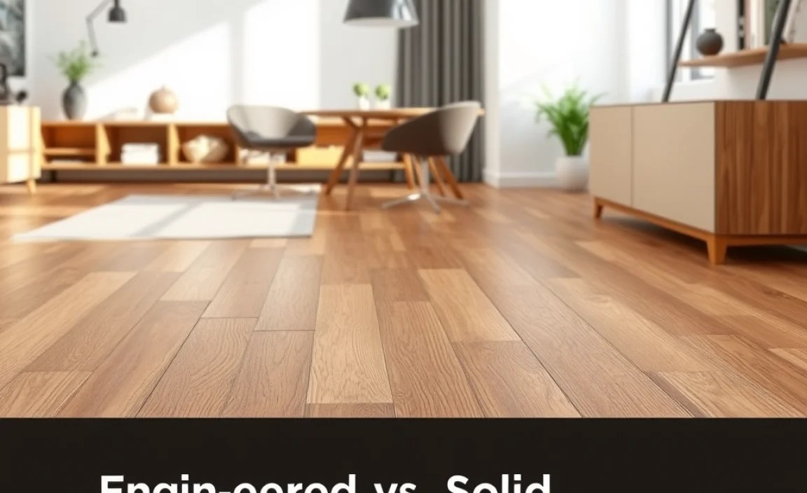 Engineered vs. Solid Hardwood for Modern Designs
