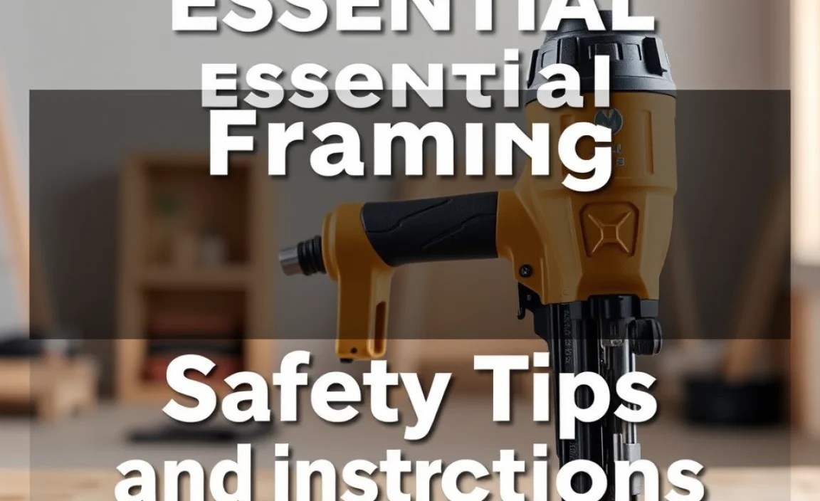 Essential Framing Nailer Safety Tips and Instructions