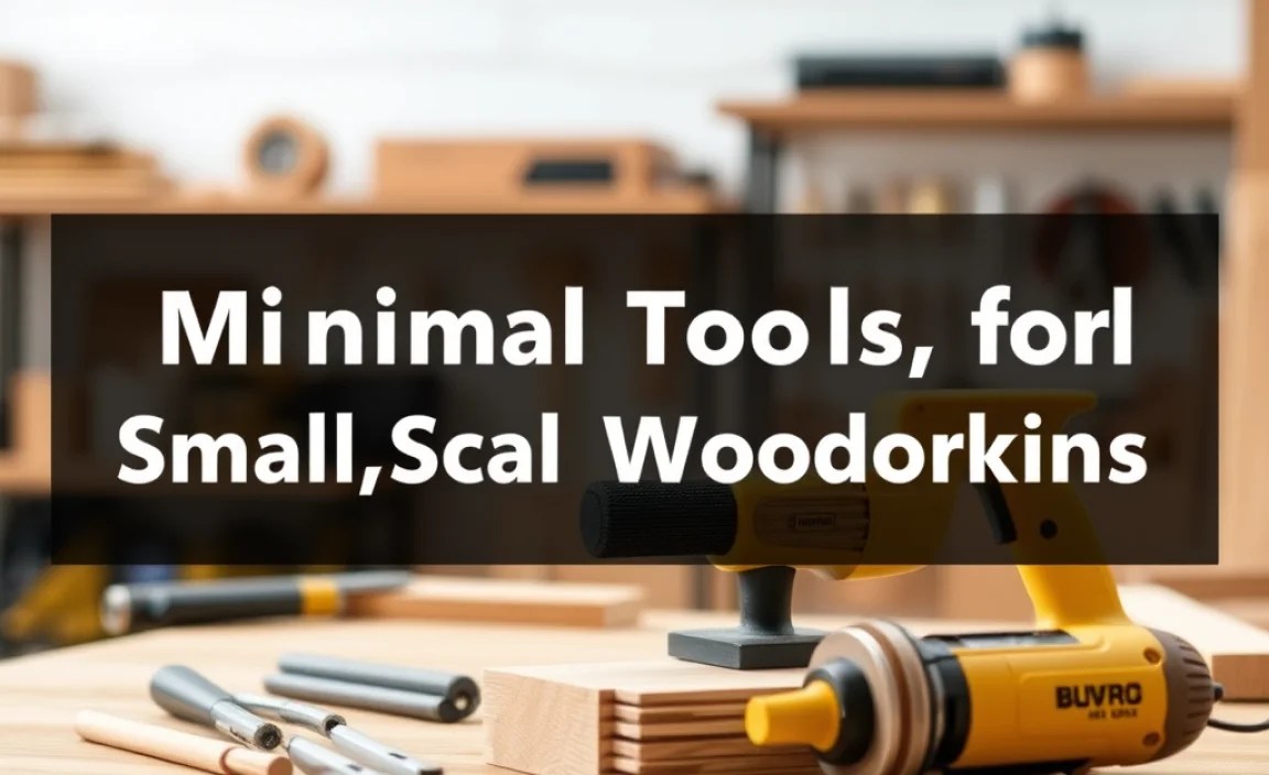 Essential Tools for Small-Scale Woodworking