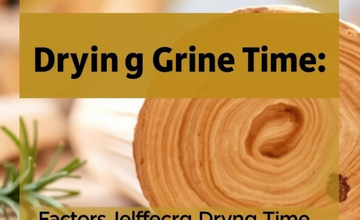 Factors Affecting Drying Time