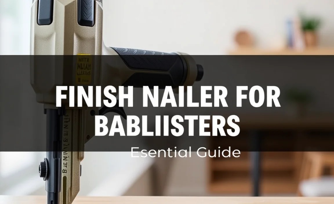 Finish Nailer For Balusters: Essential Guide
