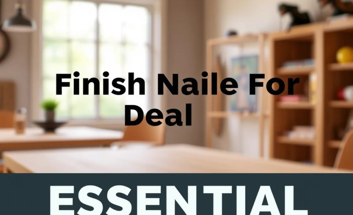 Finish Nailer For Bead Rail: Essential Project Guide