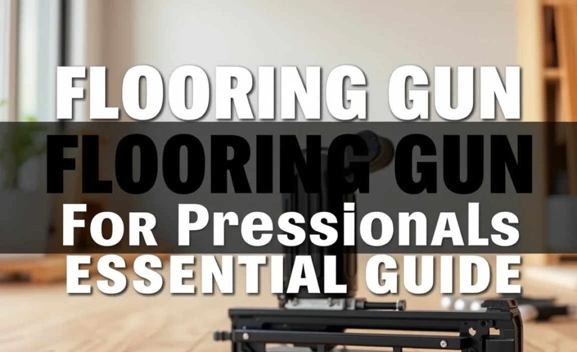 Flooring Nail Gun For Professionals: Essential Guide