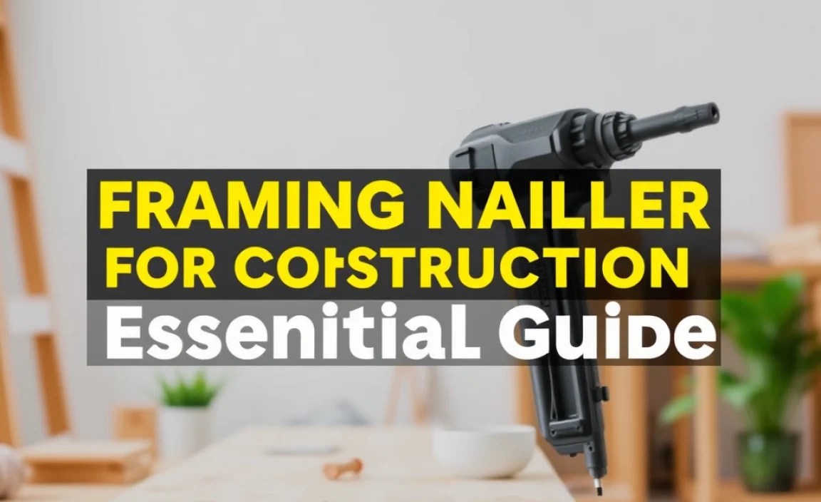 Framing Nailer for Construction: Essential Guide