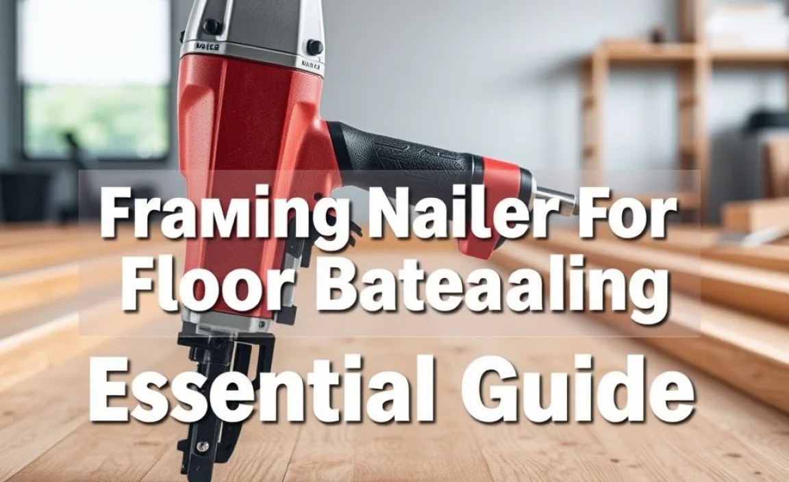 Framing Nailer for Floor Sheathing: Essential Guide