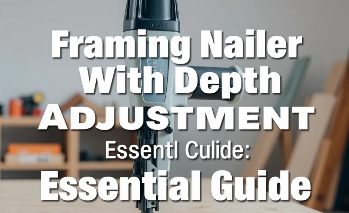 Framing Nailer With Depth Adjustment: Essential Guide