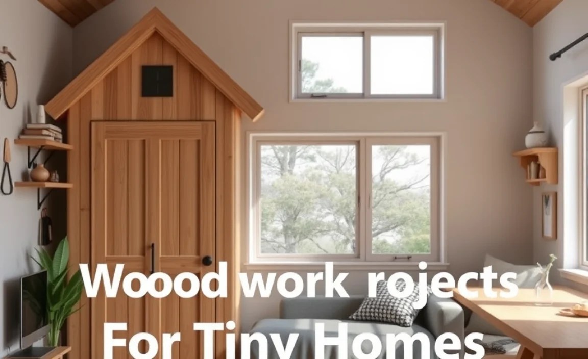Genius Woodworking Projects for Tiny Homes
