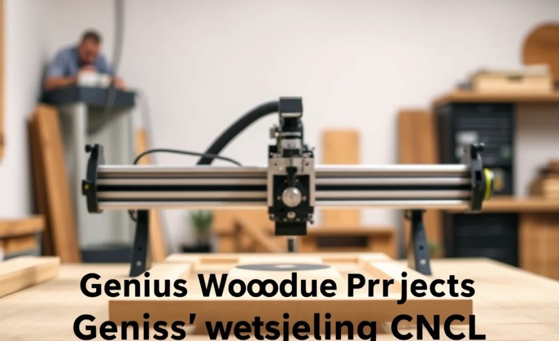 Genius Woodworking Projects Using CNC for Beginners