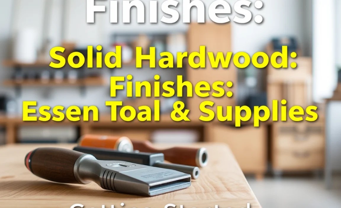 Getting Started: Essential Tools &amp; Supplies