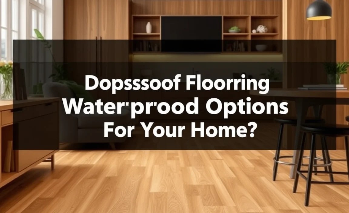 How Does Waterproof Laminate Flooring Work?