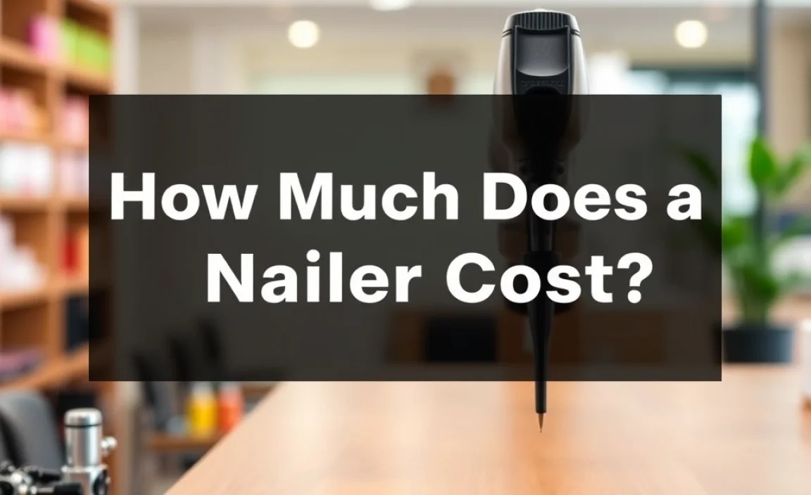 How Much Does a Nailer Cost? Essential Guide