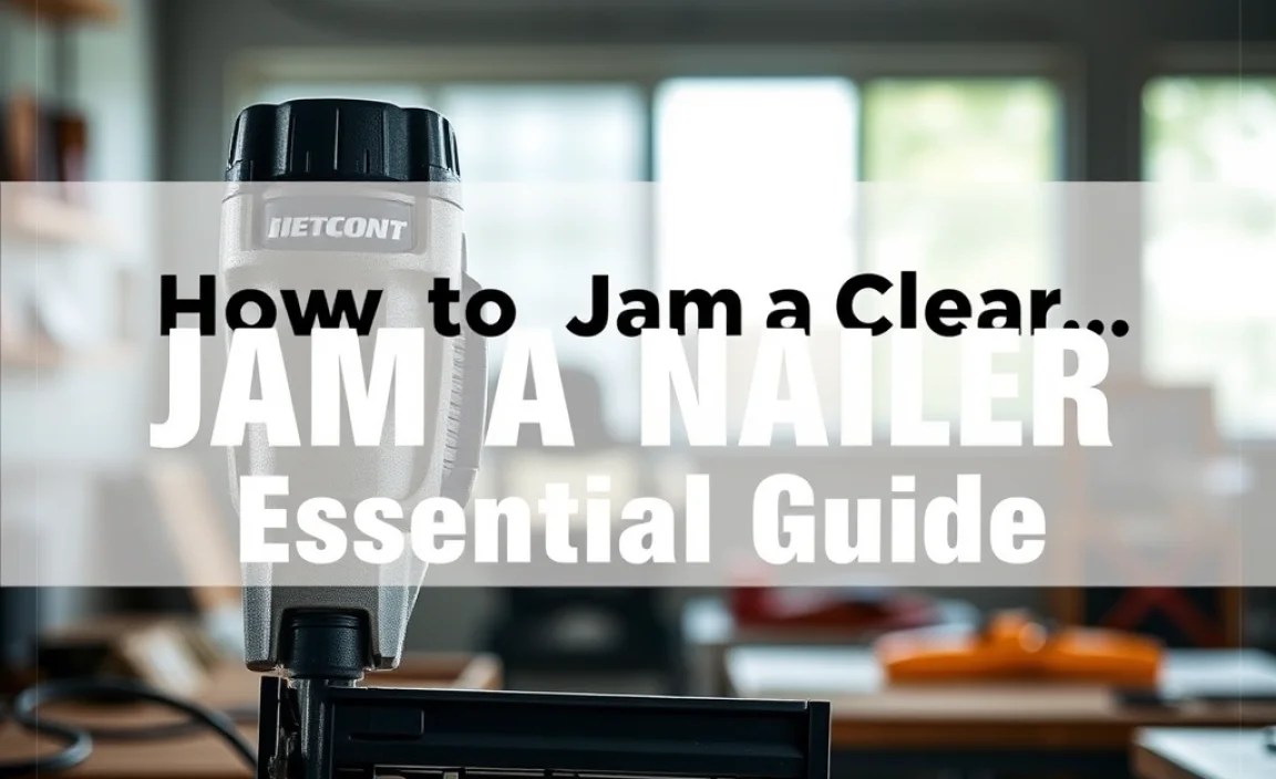 How to Jam Clear a Nailer: Essential Guide