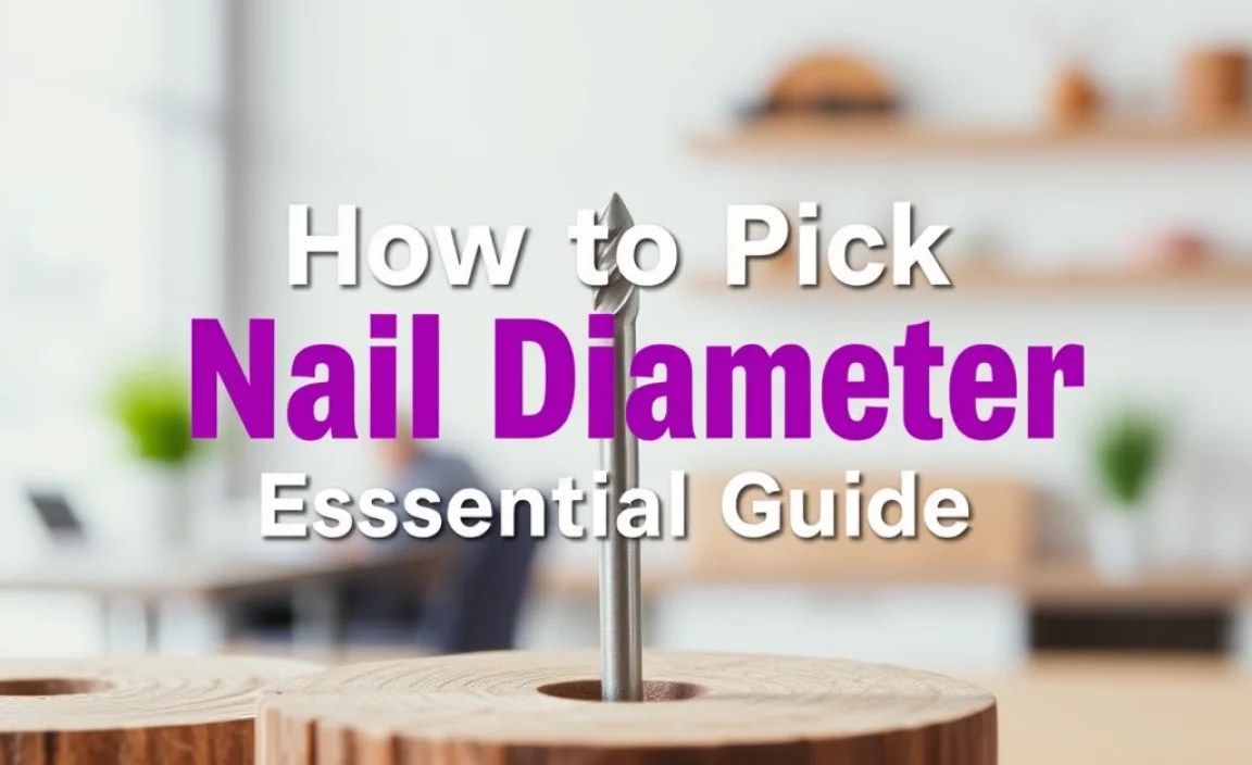 How to Pick Nail Diameter: Essential Guide