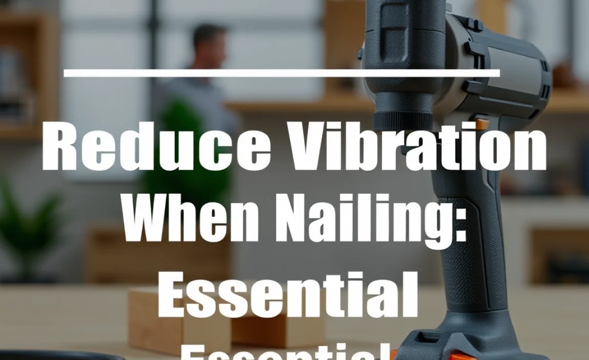 How To Reduce Vibration When Nailing: Proven, Essential