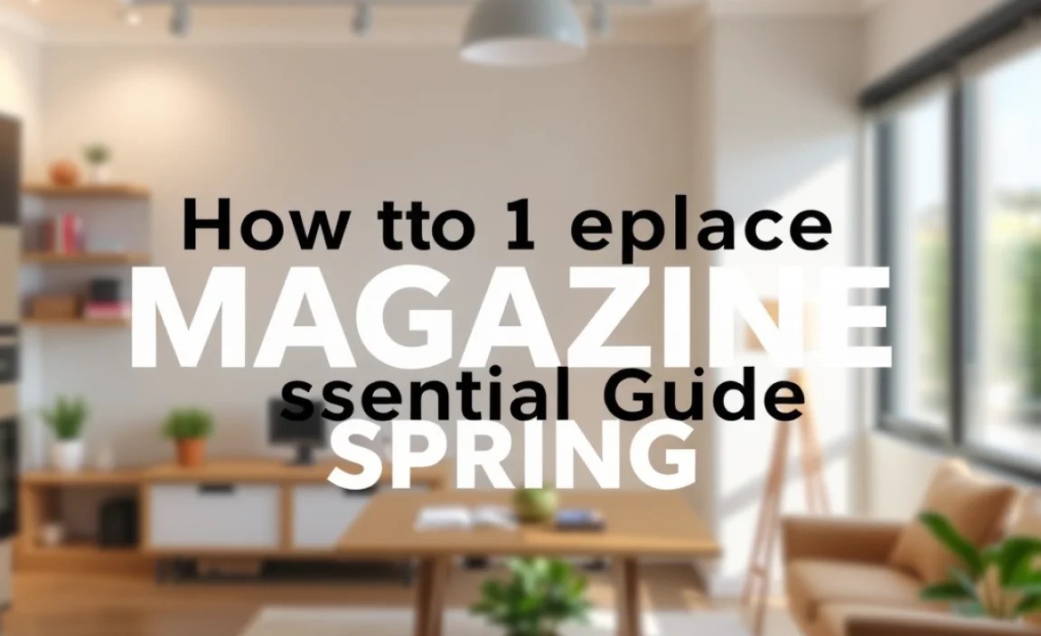 How To Replace Magazine Spring: Essential Guide